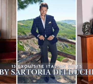 13 Exquisite Italian Suits by Sartoria dei Duchi