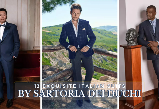 13 Exquisite Italian Suits by Sartoria dei Duchi